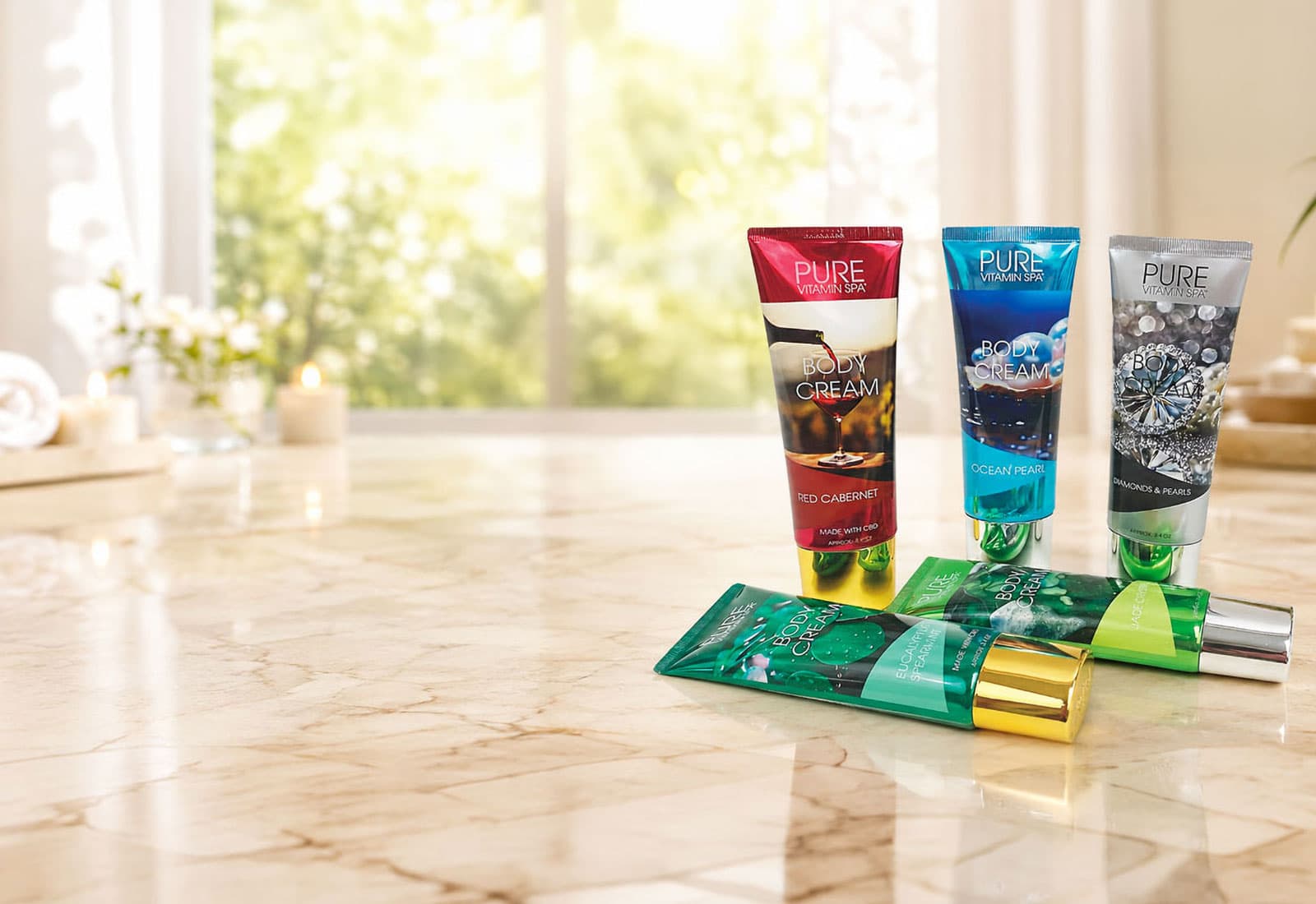 Pure Vitamin Spa professional body creams