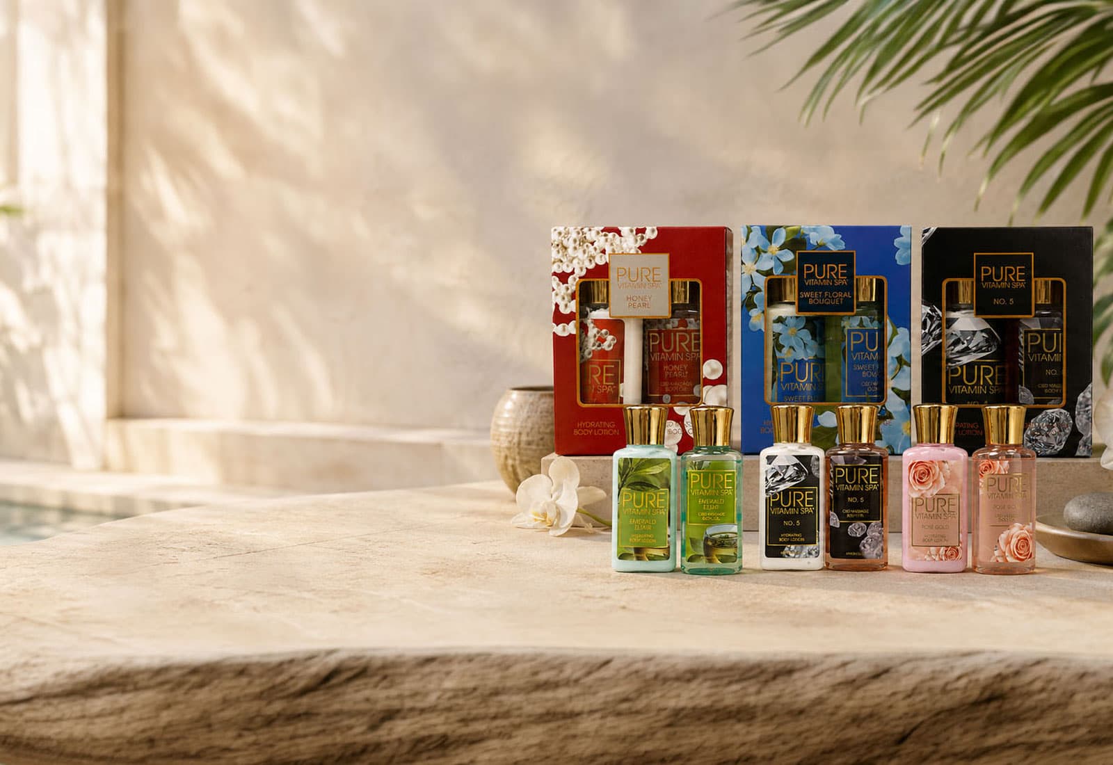 Pure Vitamin Spa Massage Duo collection