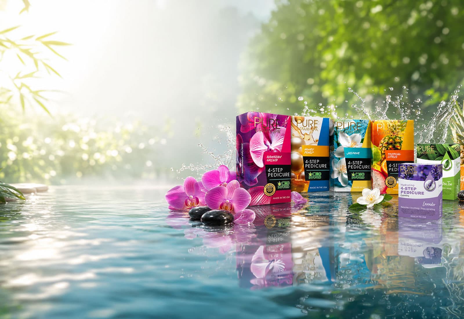 Pure Vitamin Spa Pedicure Treatment System